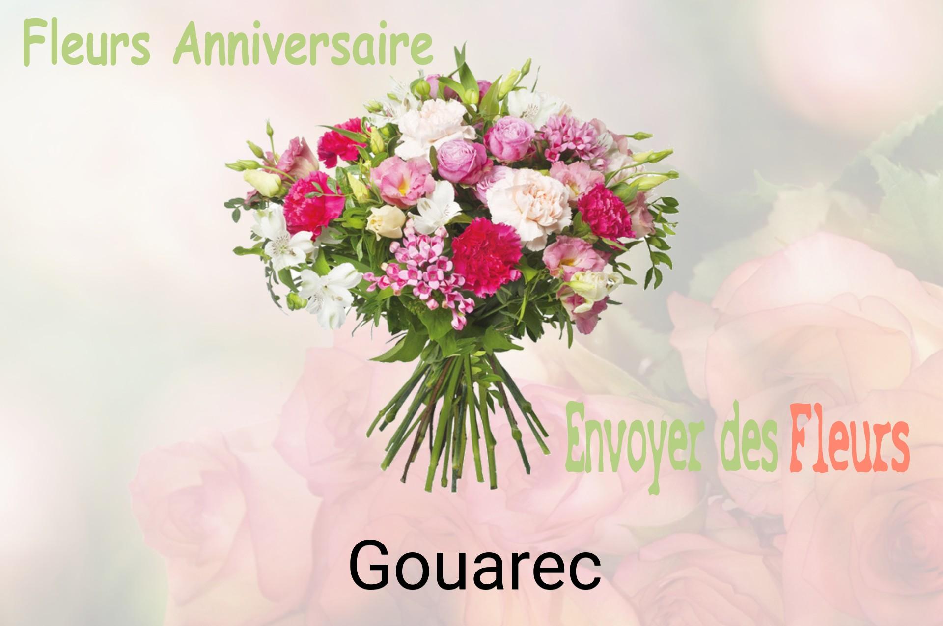 Bouquet de fleurs d’anniversaire livré à Gouarec