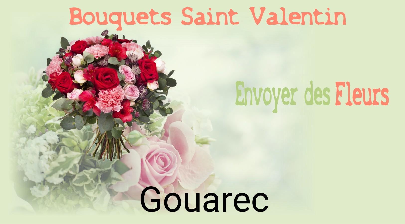 Roses de Saint-Valentin livrées à Gouarec